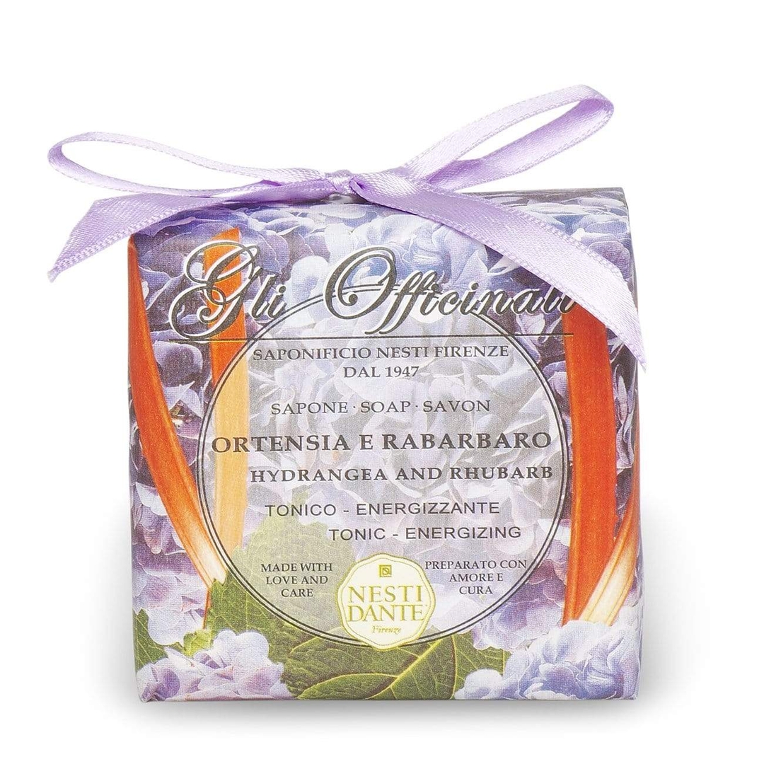 Gli Officinali Hydragena & Rhubarb Soap