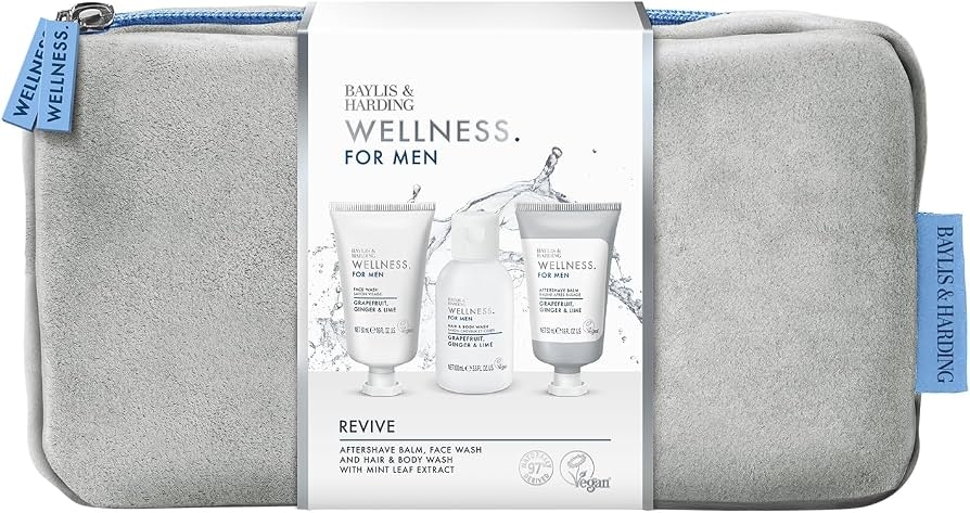 Set Wellness For Men Revived & Ready Wash Bag