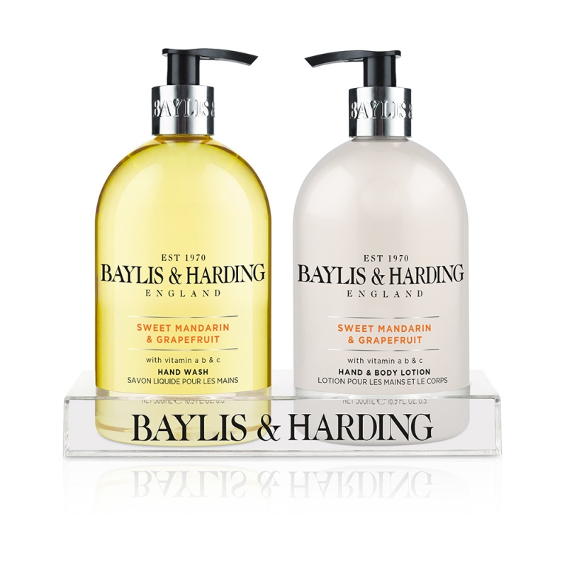 Signature Sweet Mandarin & Grapefruit Hand Wash & Lotion Set