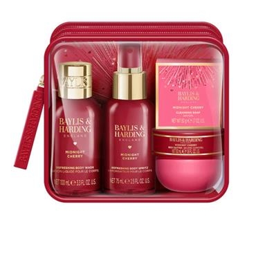 Set Midnight Cherry Luxury Travel Wash