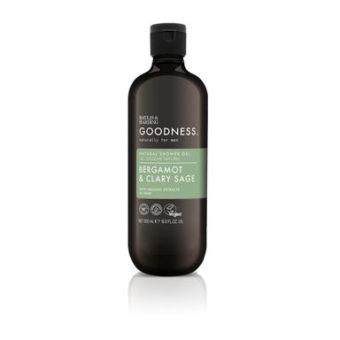 Mens Shower Gel Goodness Berg & Clary Sage