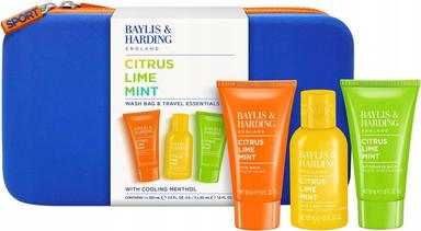 Set Citrus, Lime&Mint Men's Travel Wash Bag