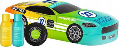 Set Citrus, Lime & Mint Men's Race Car Tin
