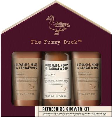 Set The Fuzzy Duck Men's Refreshing Shower Kit