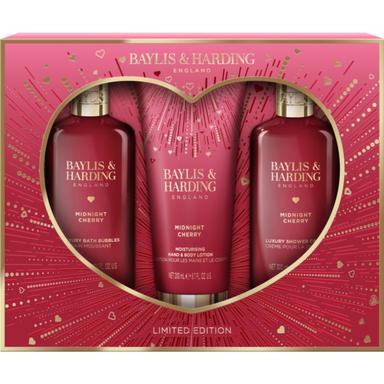 Set Midnight Cherry Luxury Bath Essentials