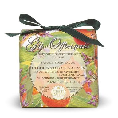 Gli Officinali Strawberry Tree & Sage Soap