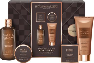 Set Black Pepper&Ginseng Men's Body Care Kit