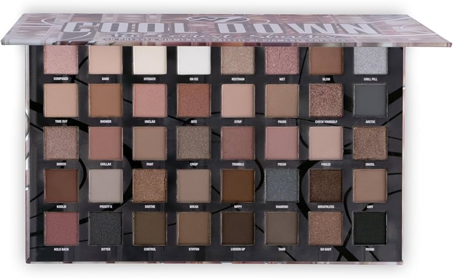 Cool Down 40 Coolest Shades Pressed Pigments